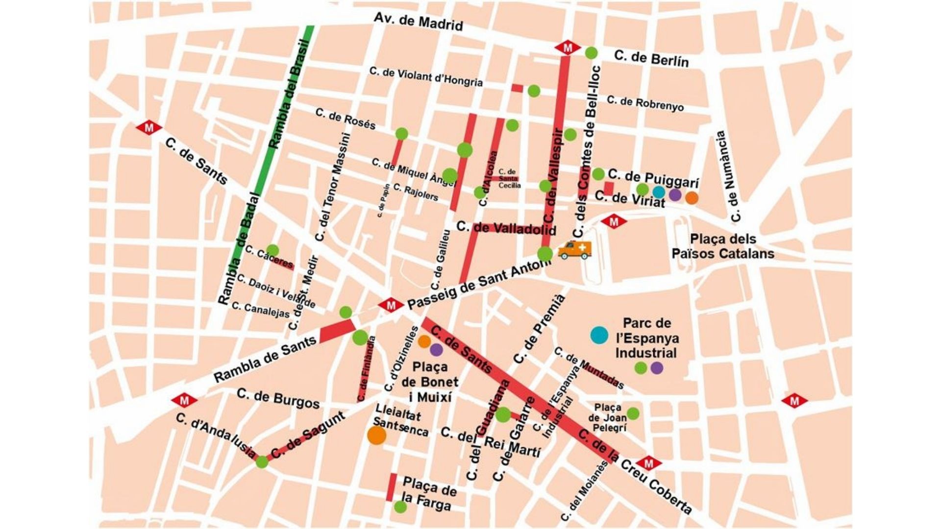 Mapa de festividades de los santos 2026