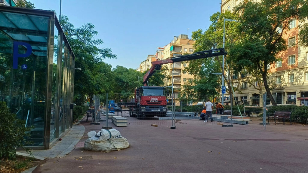 pla ombres av. Josep Tarradellas