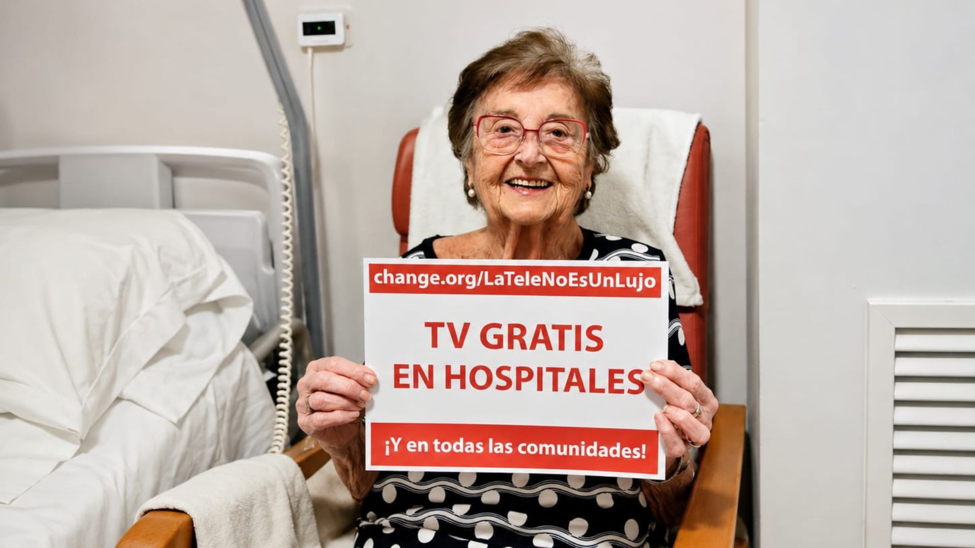 Rosita, pacient recollida signatures tele gratis hospitals