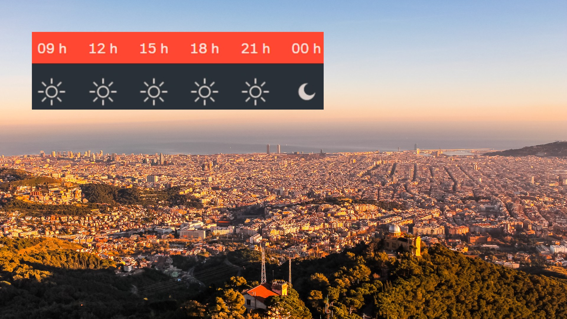 temps barcelona dissabte 4 juliol tour franca portes altra calorada intensa