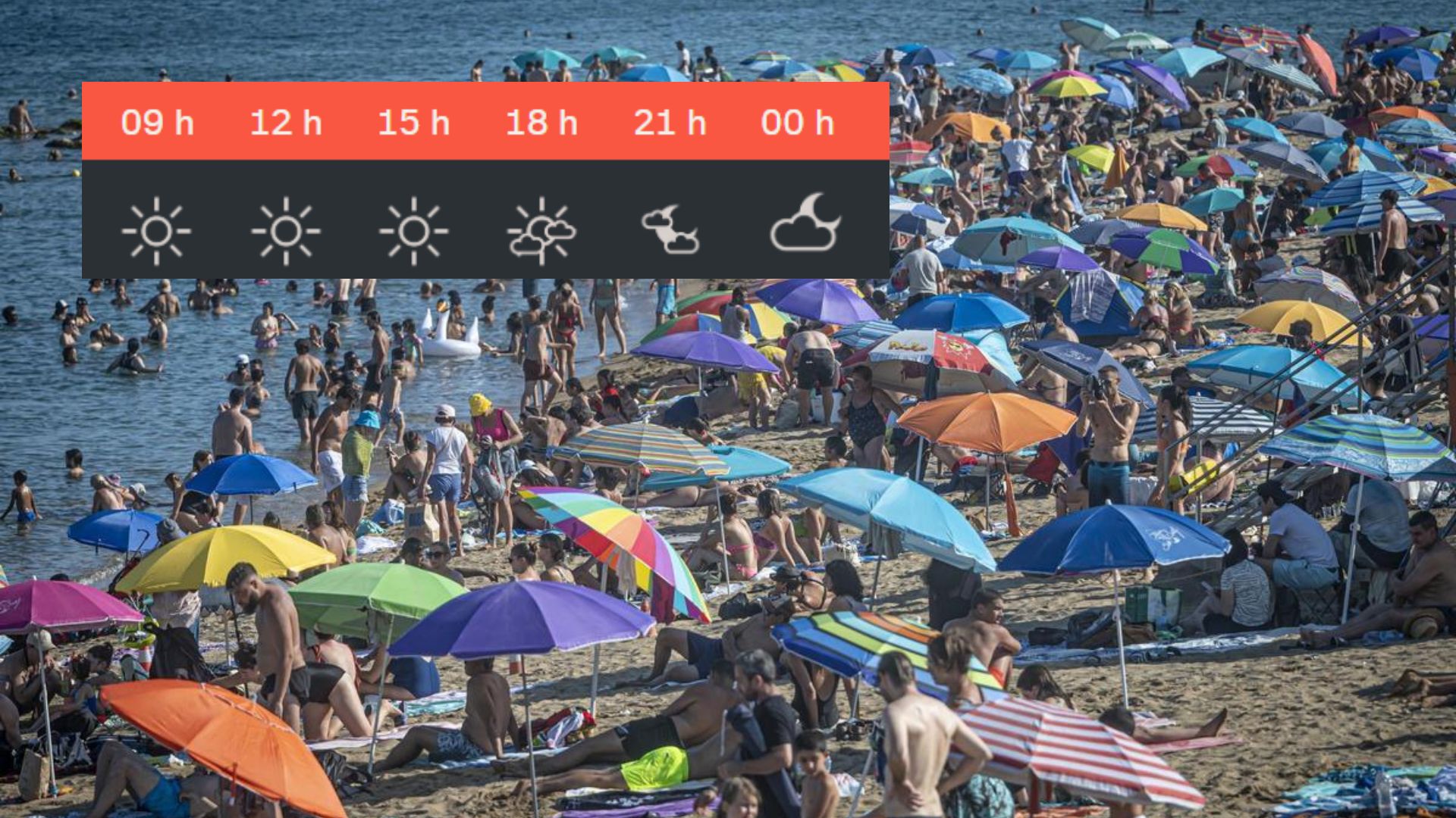 Esprint final: la calor toca sostre abans d'un descens de la temperatura | previsió del temps