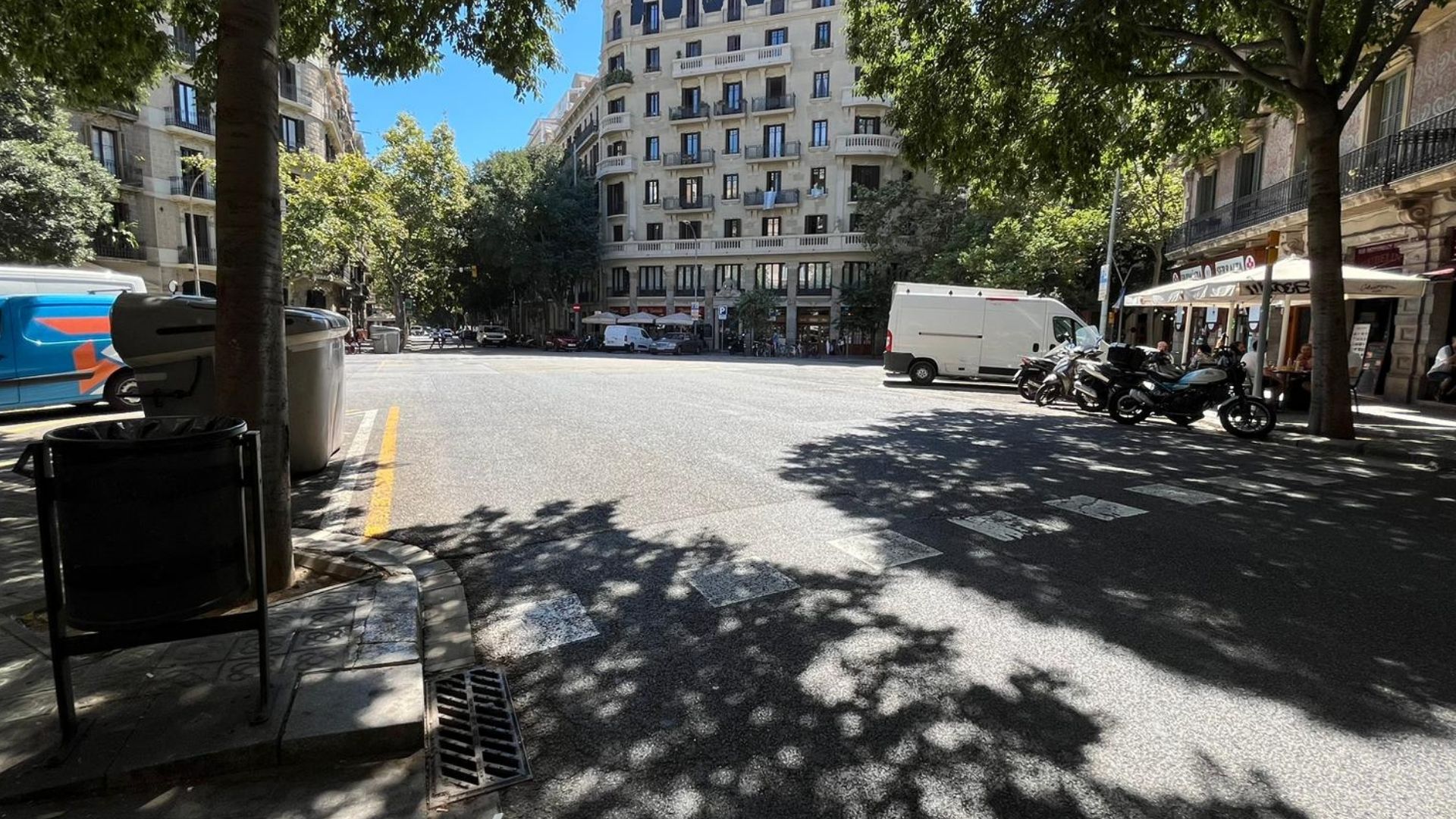 accident mortal motorista carrer Aribau