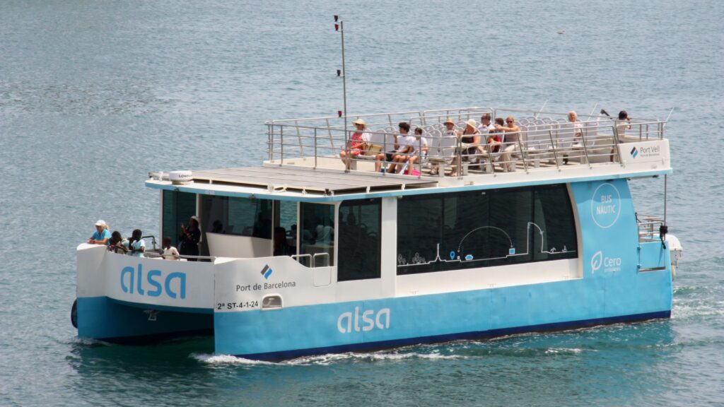 bus nàutic al port de barcelona
