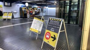 Comença el tall per obres entre les estacions de Gràcia i Sarrià dels FGC