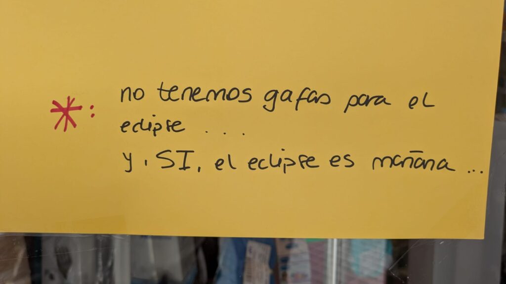 cartell ulleres eclipsi