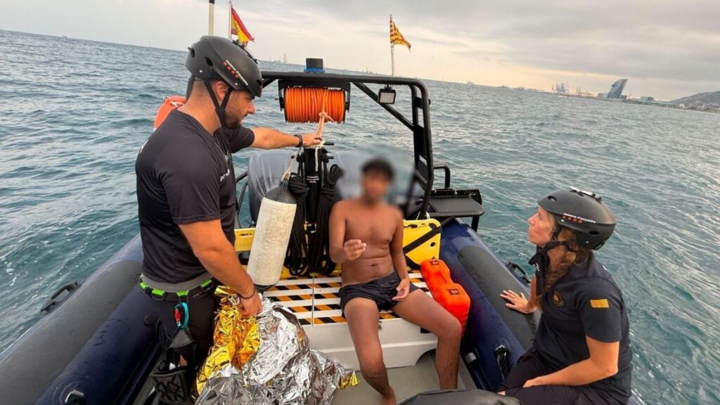detingut rescat port olimpic mossos