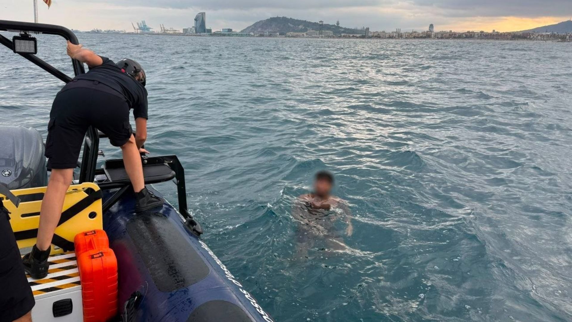 detingut rescat port olimpic mossos