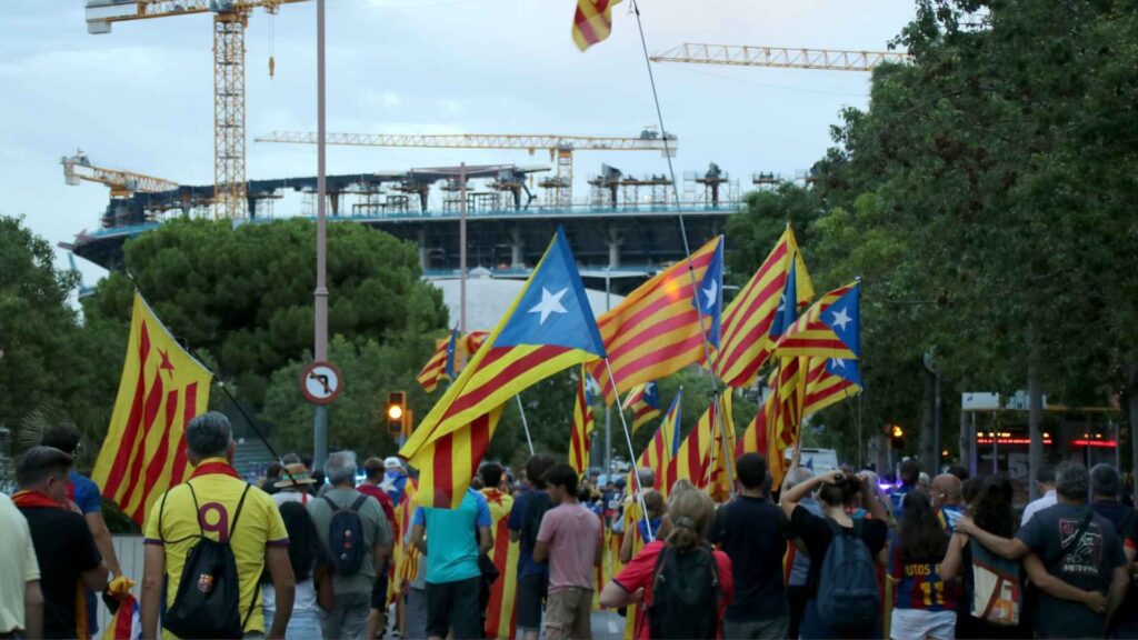 estelades Camp Nou