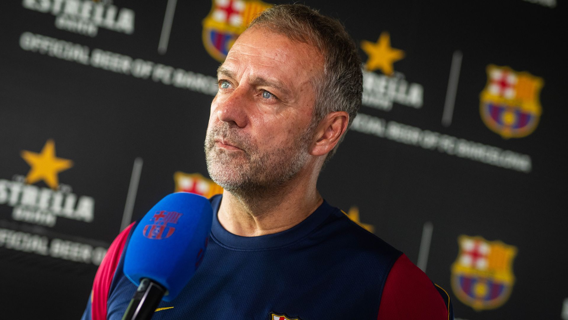 Hansi Flick: "Tenim una plantilla per lluitar per tot" | FC Barcelona, Hansi Flick, Primera Divisió