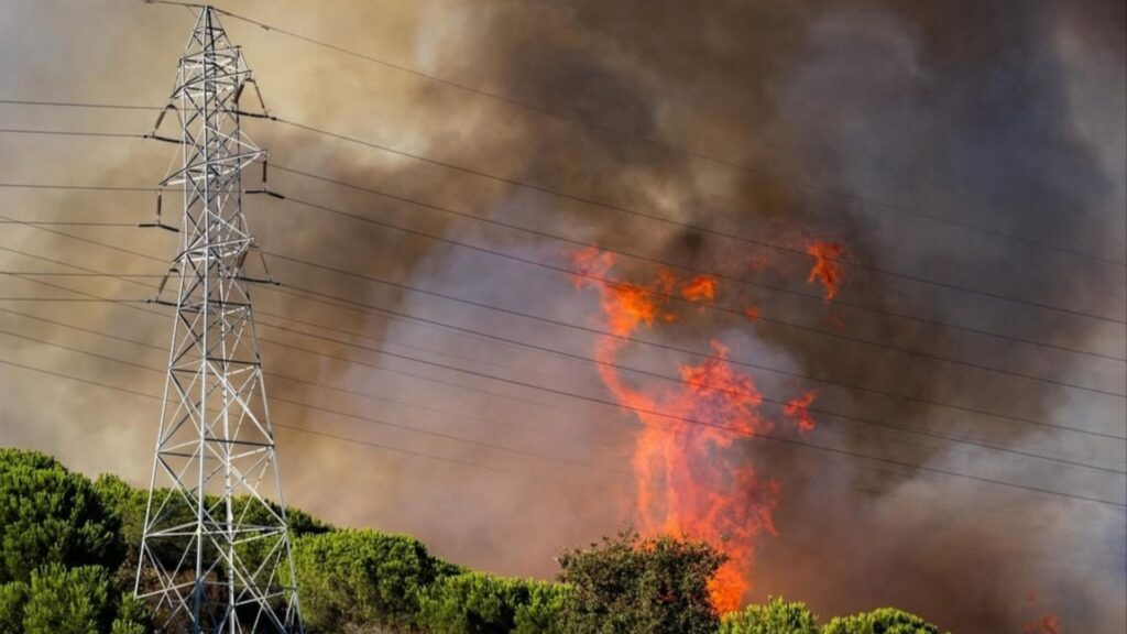 incendi collersola torre alta tensió