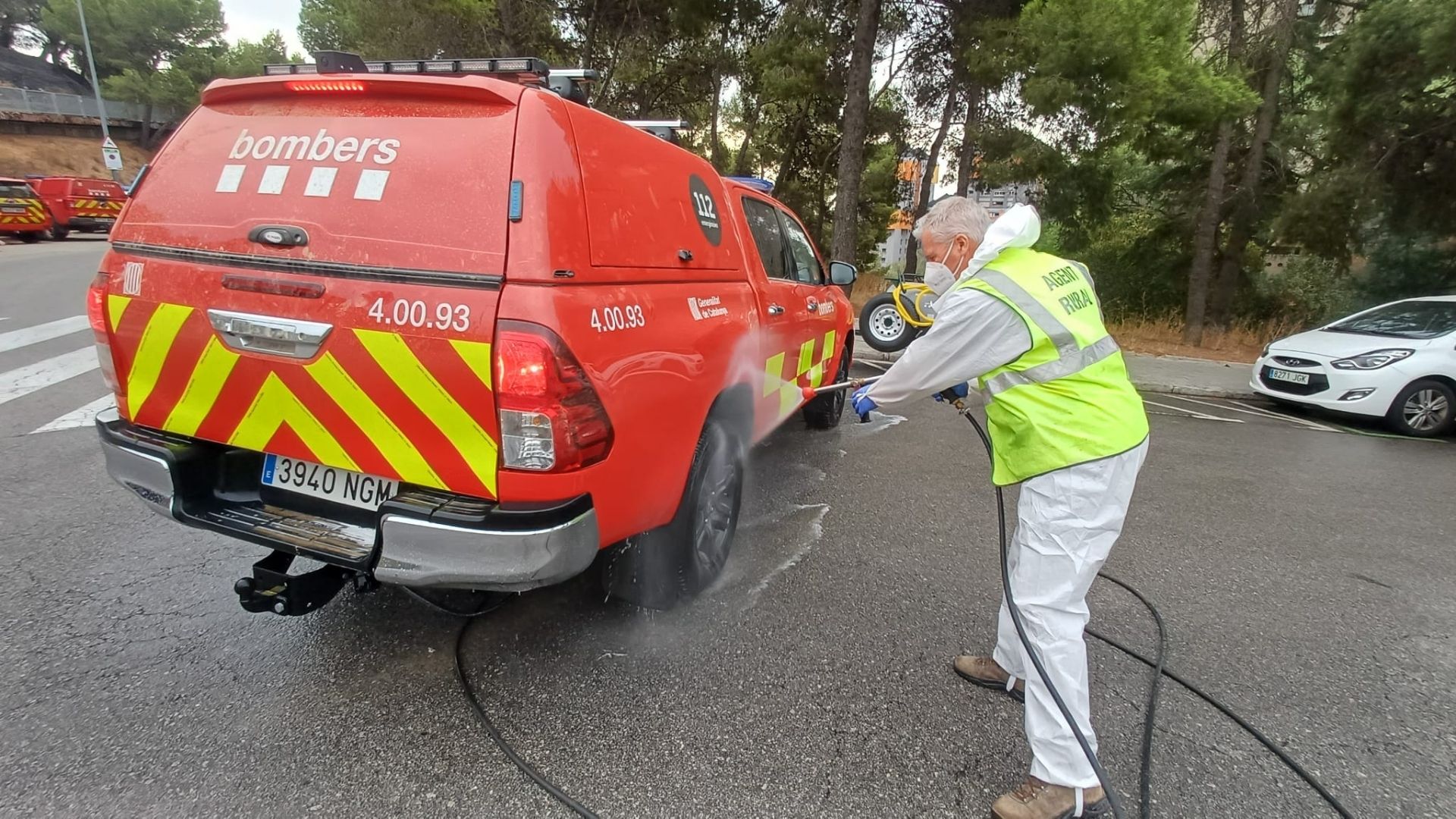 protocol pesta porcina a incendi Collserola