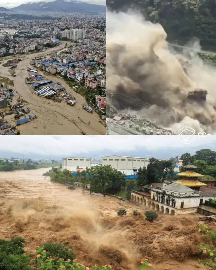 Riuada devastadora al Nepal: paisatges arrasats i imatges esfereïdores | aigua, inundació, memòria històrica