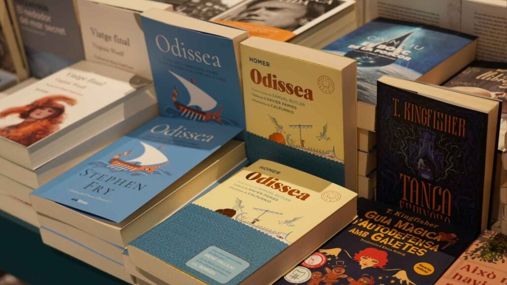 llibre 'Odissea' a la llibreria Ona