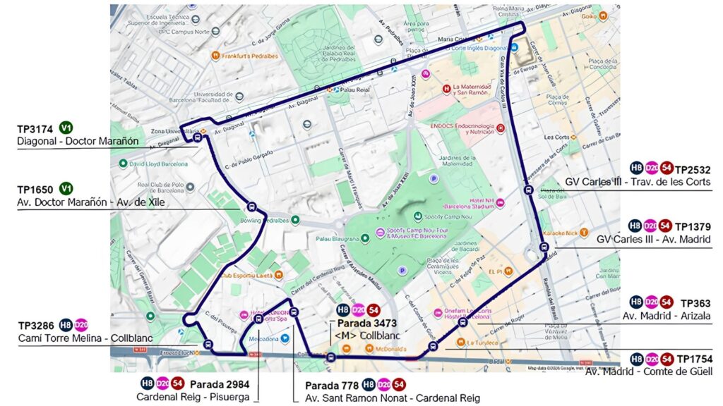 Nova línia de bus a l'entorn del Camp Nou els dies que hi hagi partit del Barça | autobús, Camp Nou, TMB