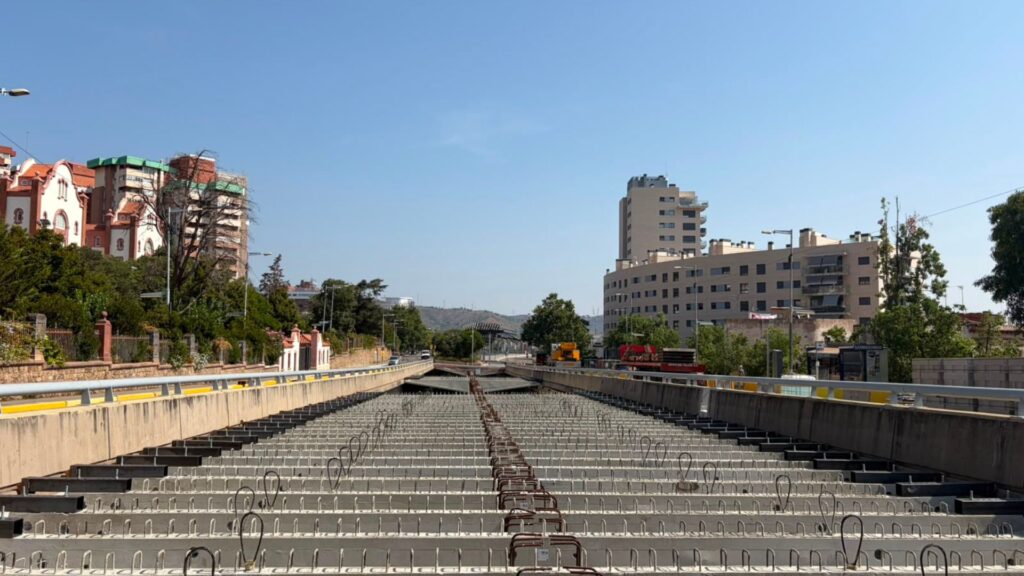 obres cobertura ronda de Dalt