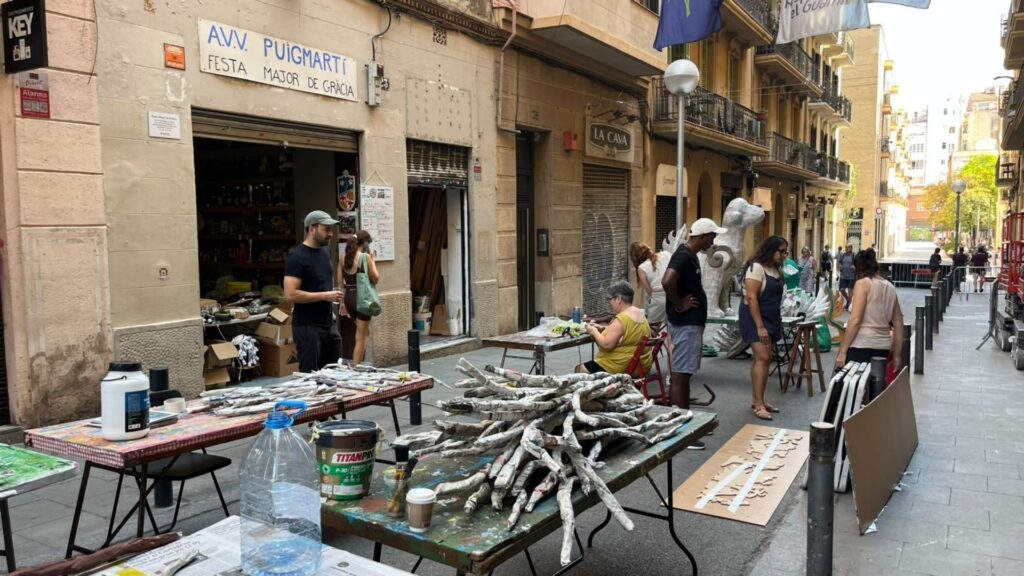preparatius carrers guarnits festes gracia 2026