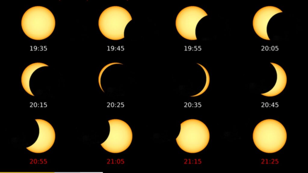 Barcelona viu l'eclipsi del segle: així s'ha seguit el fenomen, i així l'hem explicat | astronomia, eclipsi