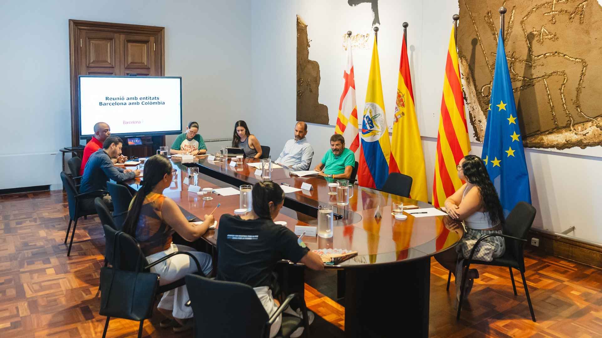 Barcelona solidaritat terratrèmol Colòmbia