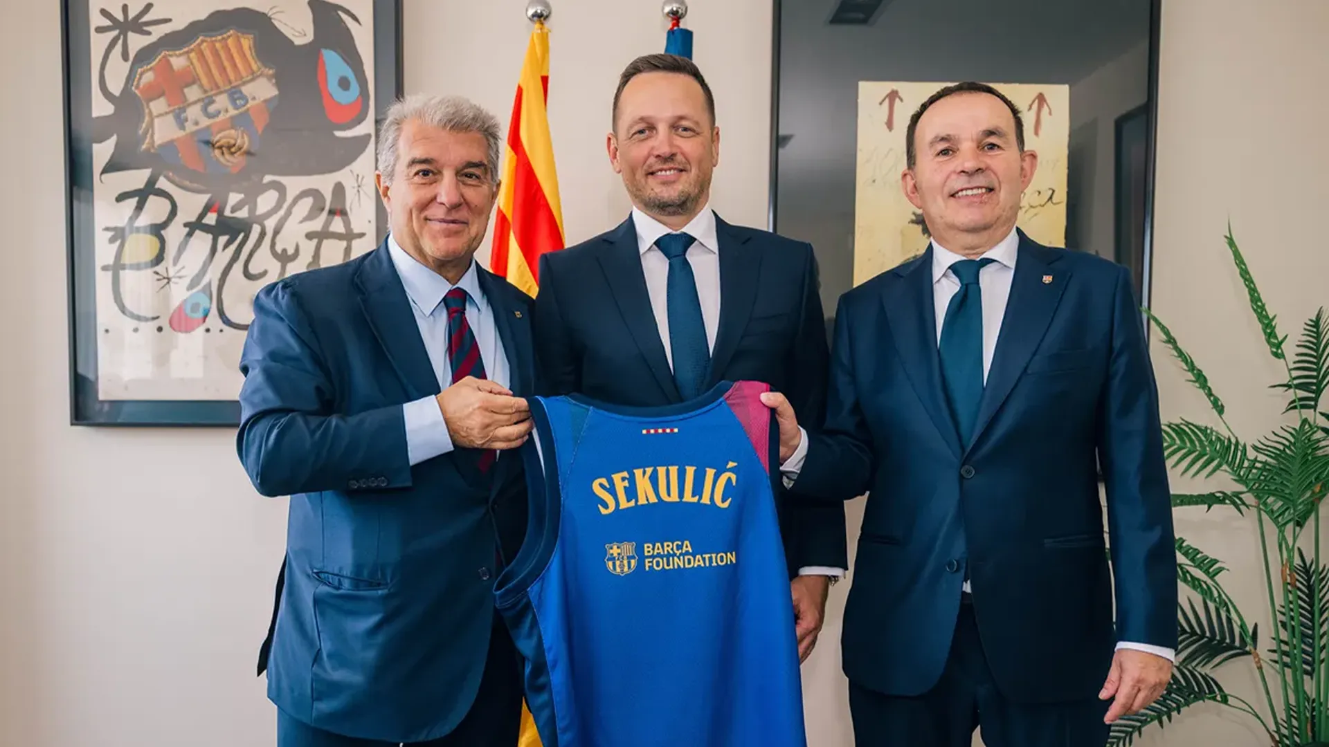 Aleksander Sekulic promet un Barça més intens, físic i jove en la seva presentació com a entrenador | FC Barcelona