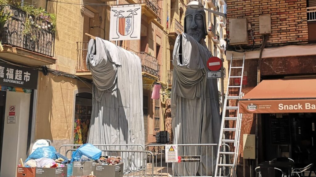 preparatius festes de Gràcia carrer llibertat