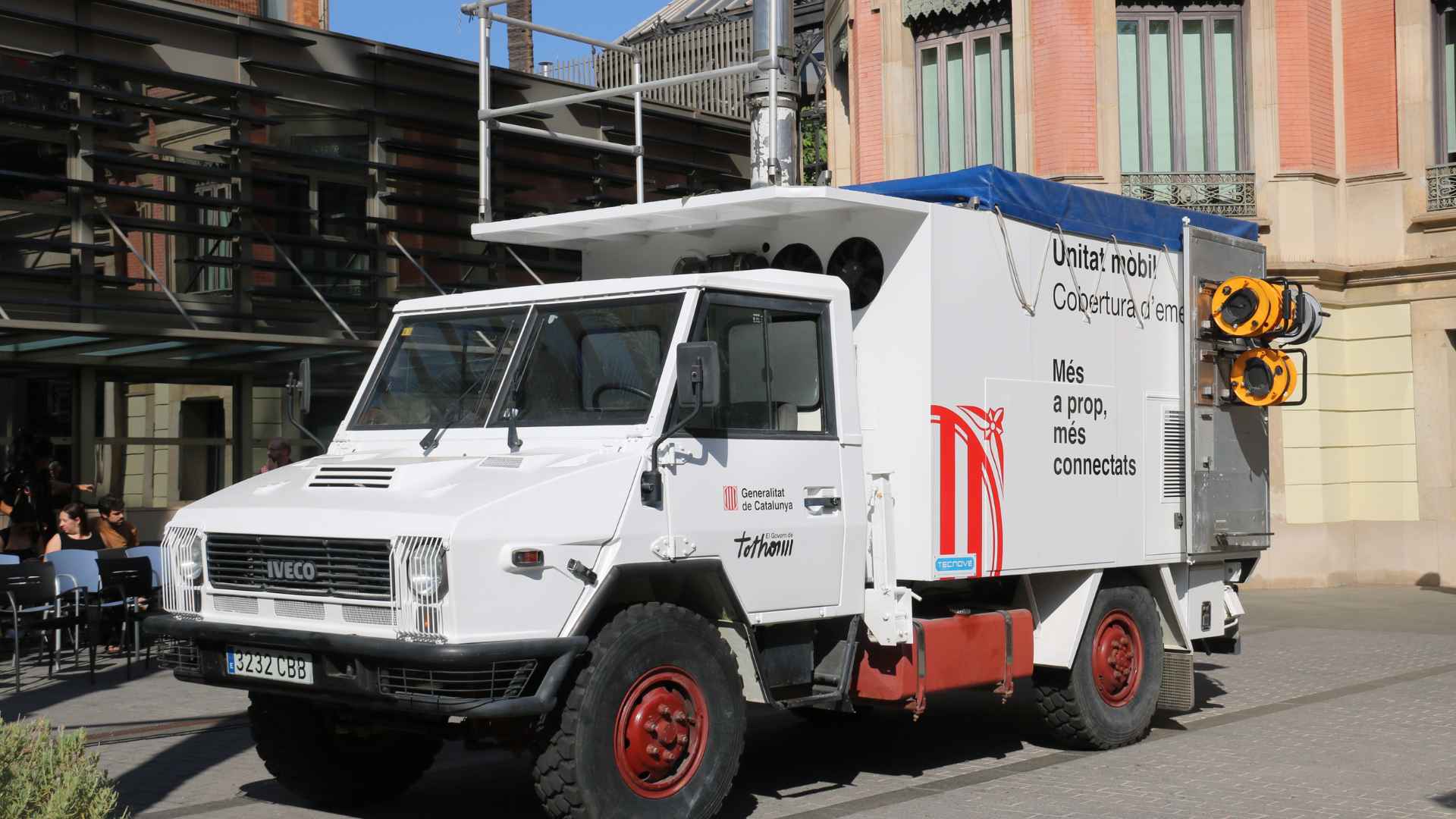 Vehicle per restablir les comunicacions en cas d'emergència