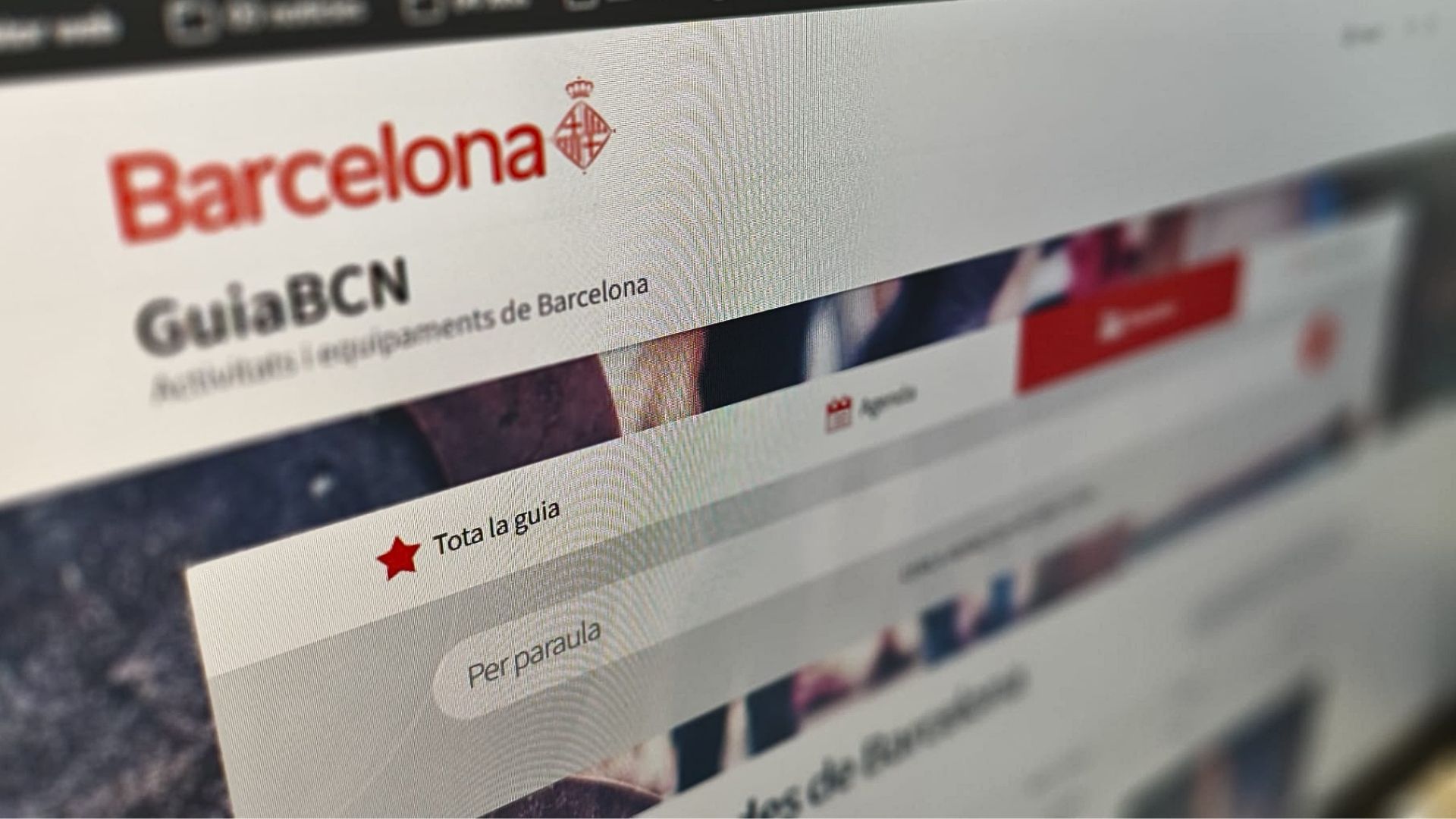 agenda web municipal Barcelona