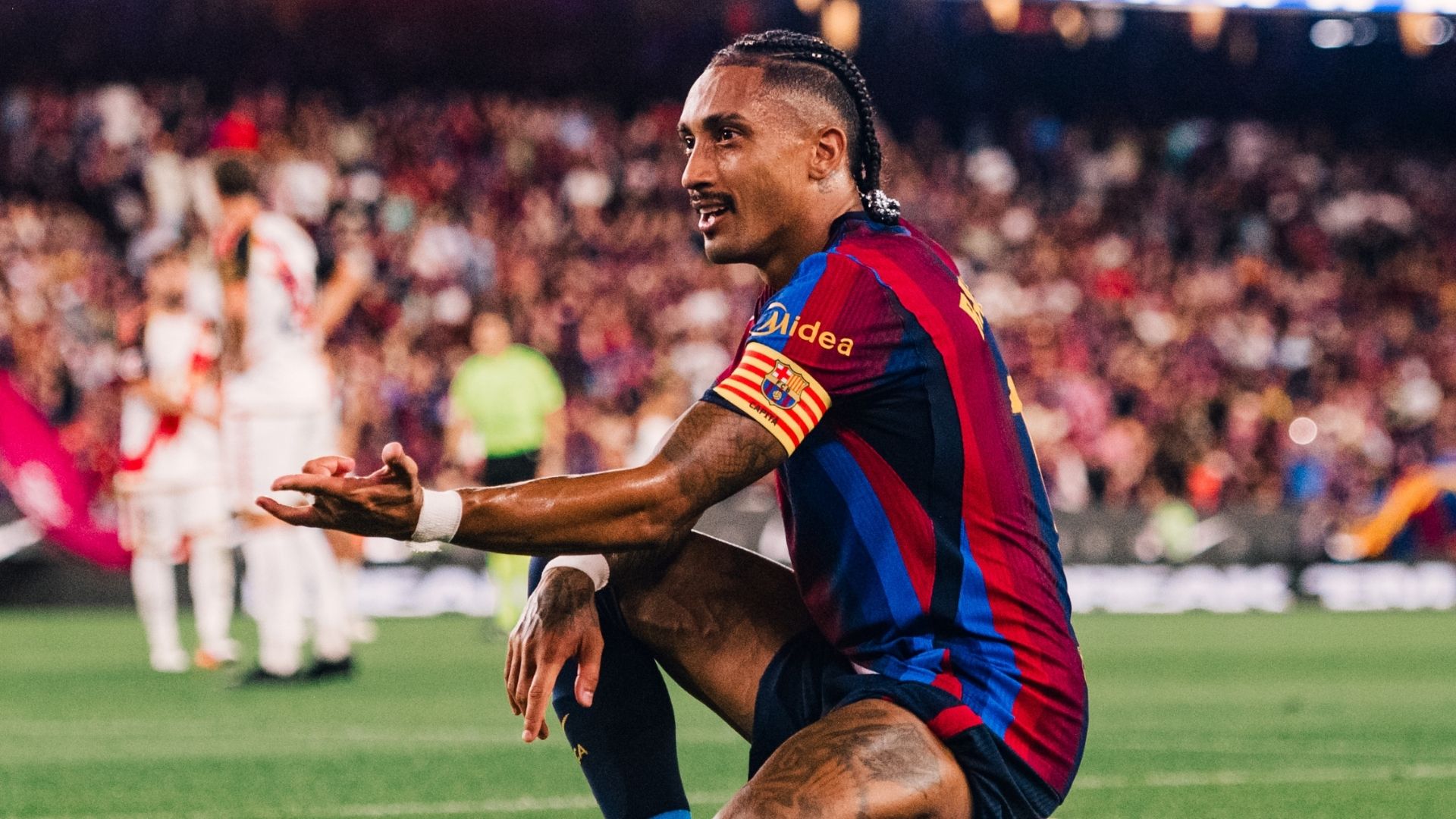 raphinha rayo vallecano fcb gol