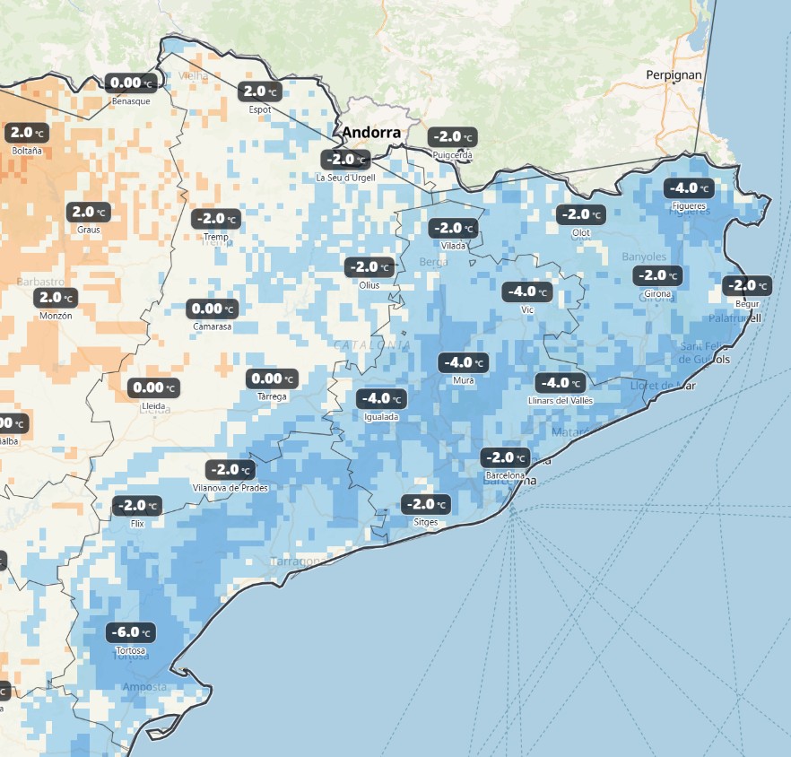 S'acosta un gran canvi de temps: baixada potent de la temperatura acompanyada de tempestes fortes | meteorologia, pluja, previsió del temps
