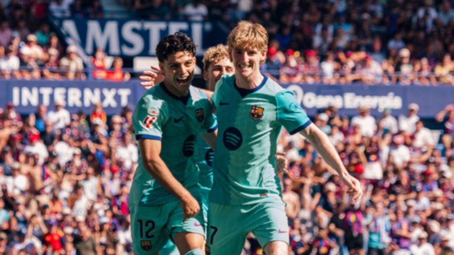 El Barça guanya al Llevant