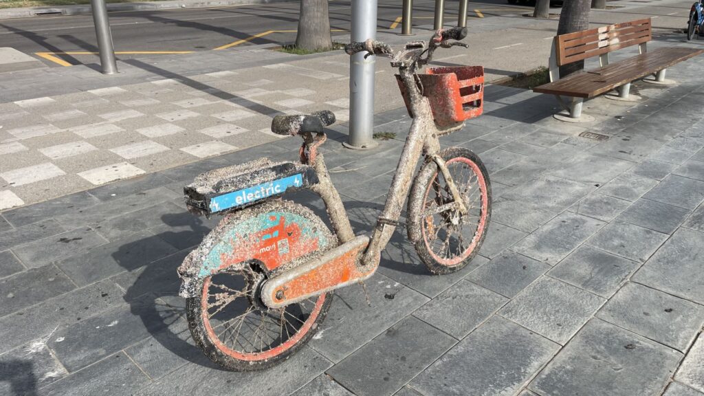 bicicleta bicisharing mar