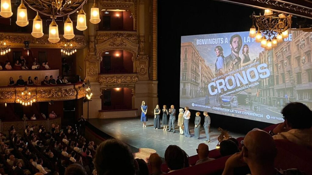 estrena de la pel·lícula Cronos al Gran Teatre del Liceu