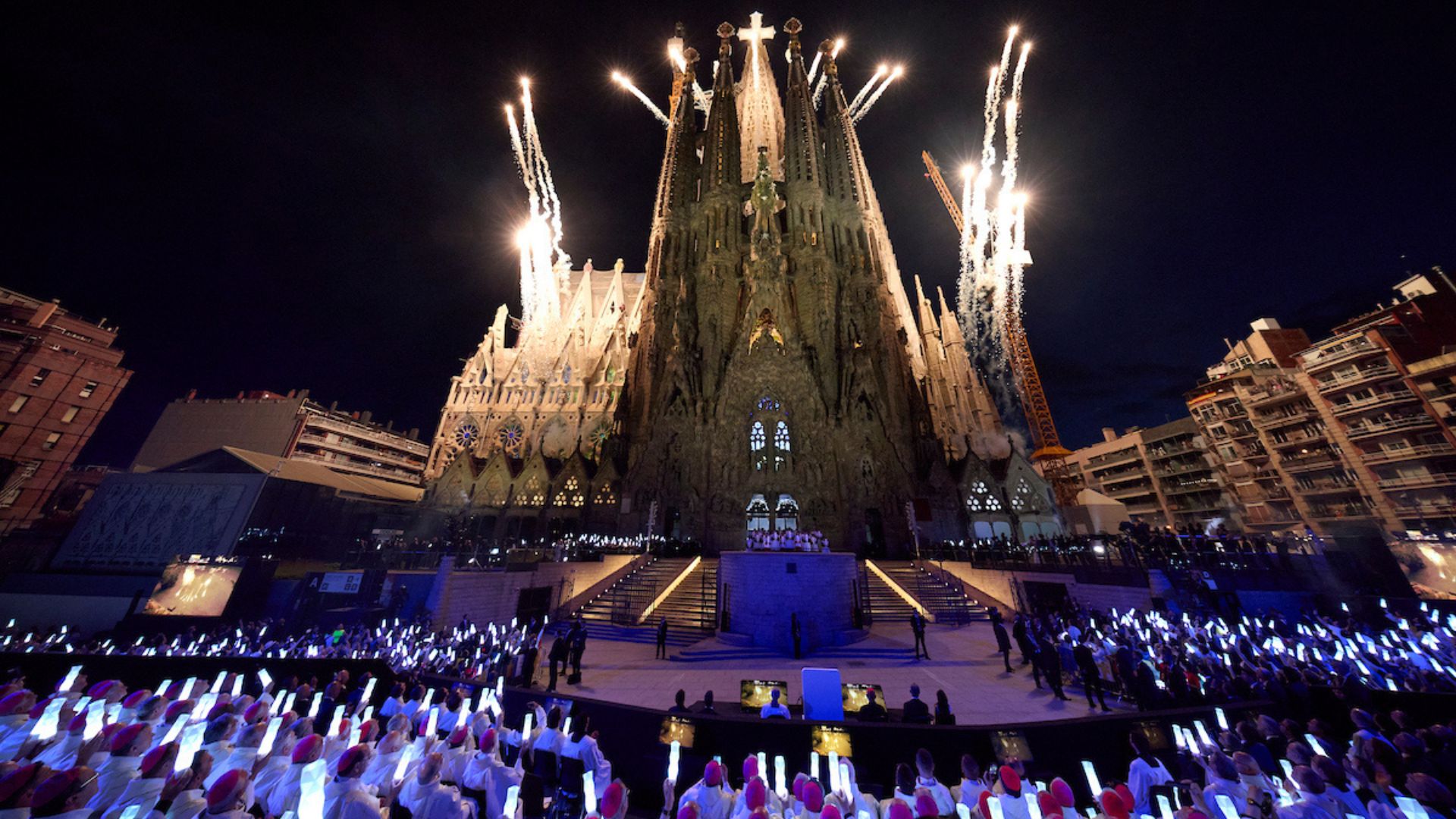 Un jutjat investigarà l'expulsió de cantaires de la Sagrada Família durant la visita del Papa
