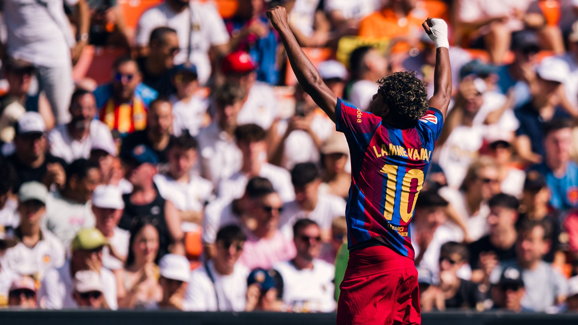 Valencia Barça Lamine Yamal