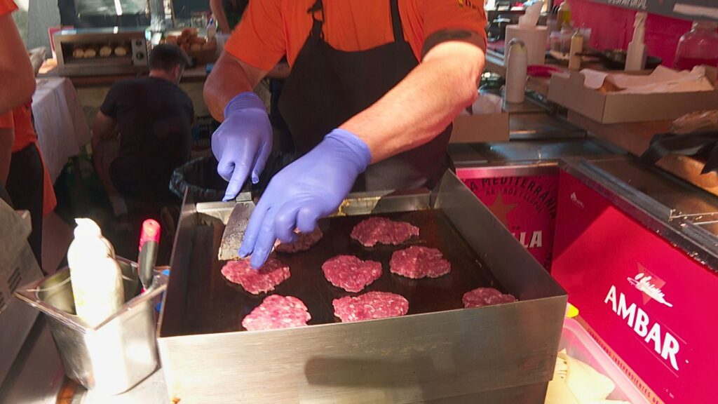 hamburguesa David Barroso