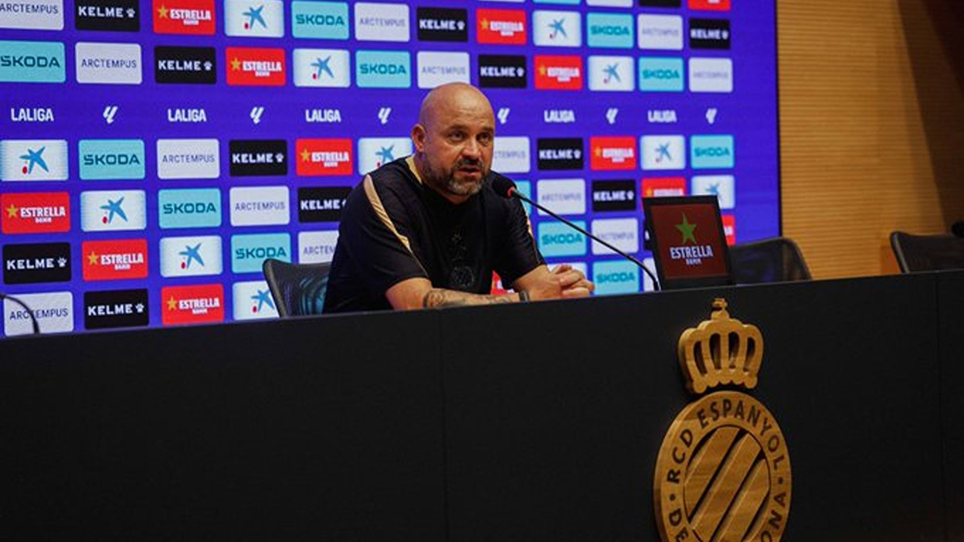 Manolo González: "El partit contra el Rayo serà molt complicat es jugui on es jugui" | Primera Divisió, RCD Espanyol