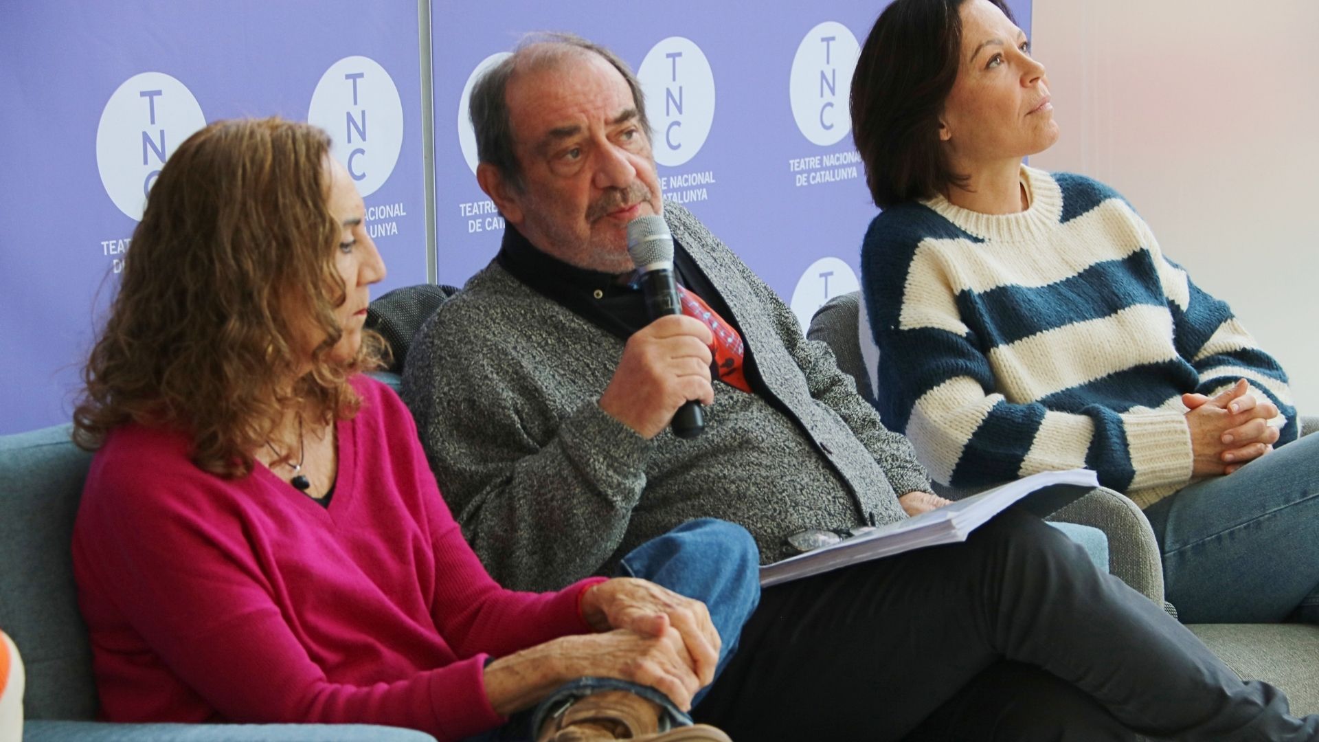 actor Manel Dueso presentació obra al TNC Barcelona