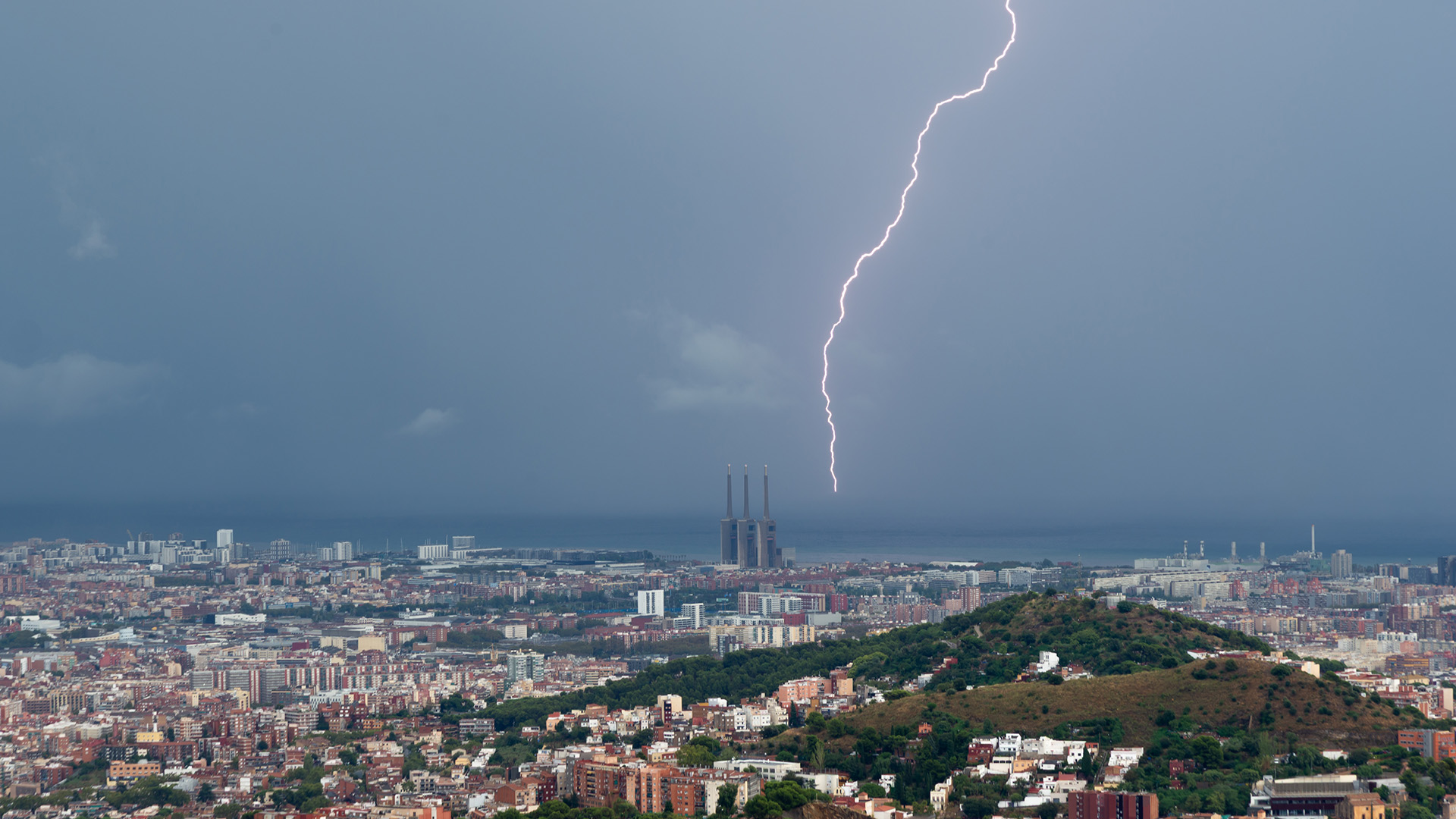 pluja Barcelona entorn metropolità