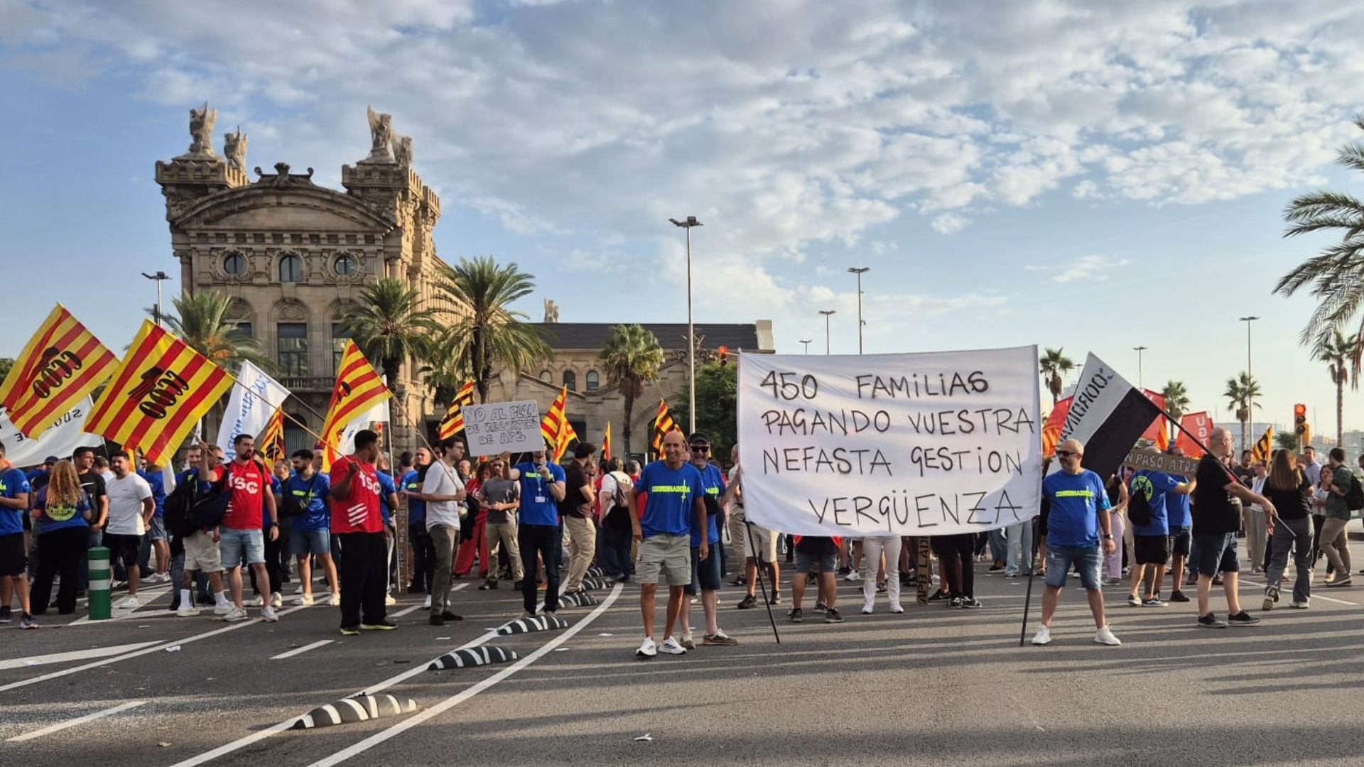 Mobilització Personal Autoritat Portuària de Barcelona