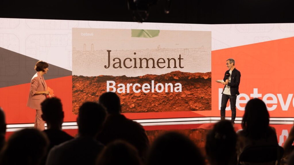 Presentació temporada betevé Jaciment Barcelona
