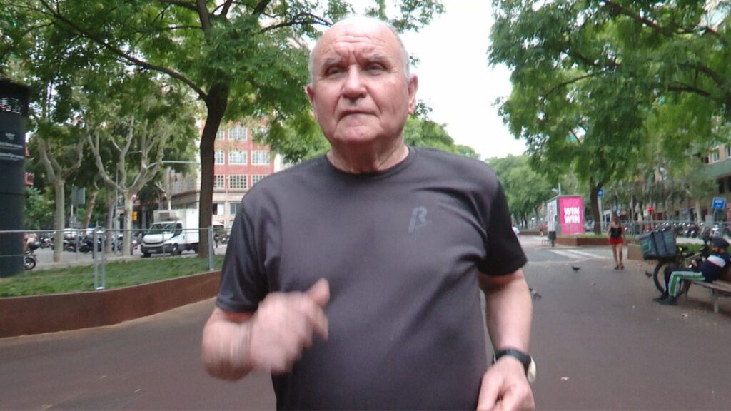 Miquel Pucurull: "La marató és com la vida: pateixes, gaudeixes, pateixes, gaudeixes" | estudiants, gent gran, marató, Marató de Barcelona