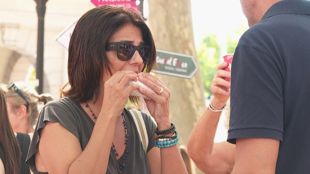 visitant Born Street food