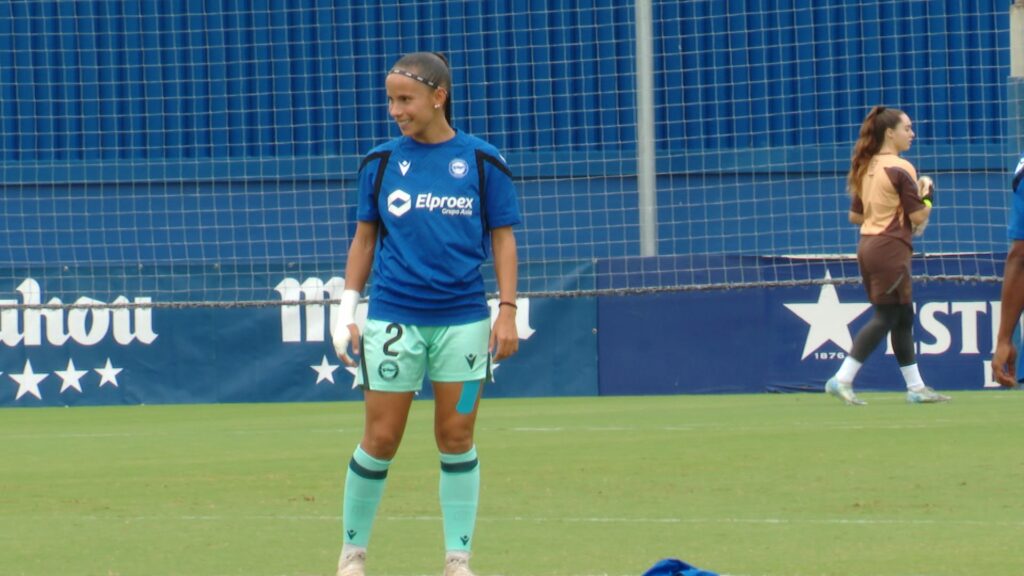 Jordi Méndez ha anat a veure la seva germana, que juga a l'Alabès | Primera Divisió femenina