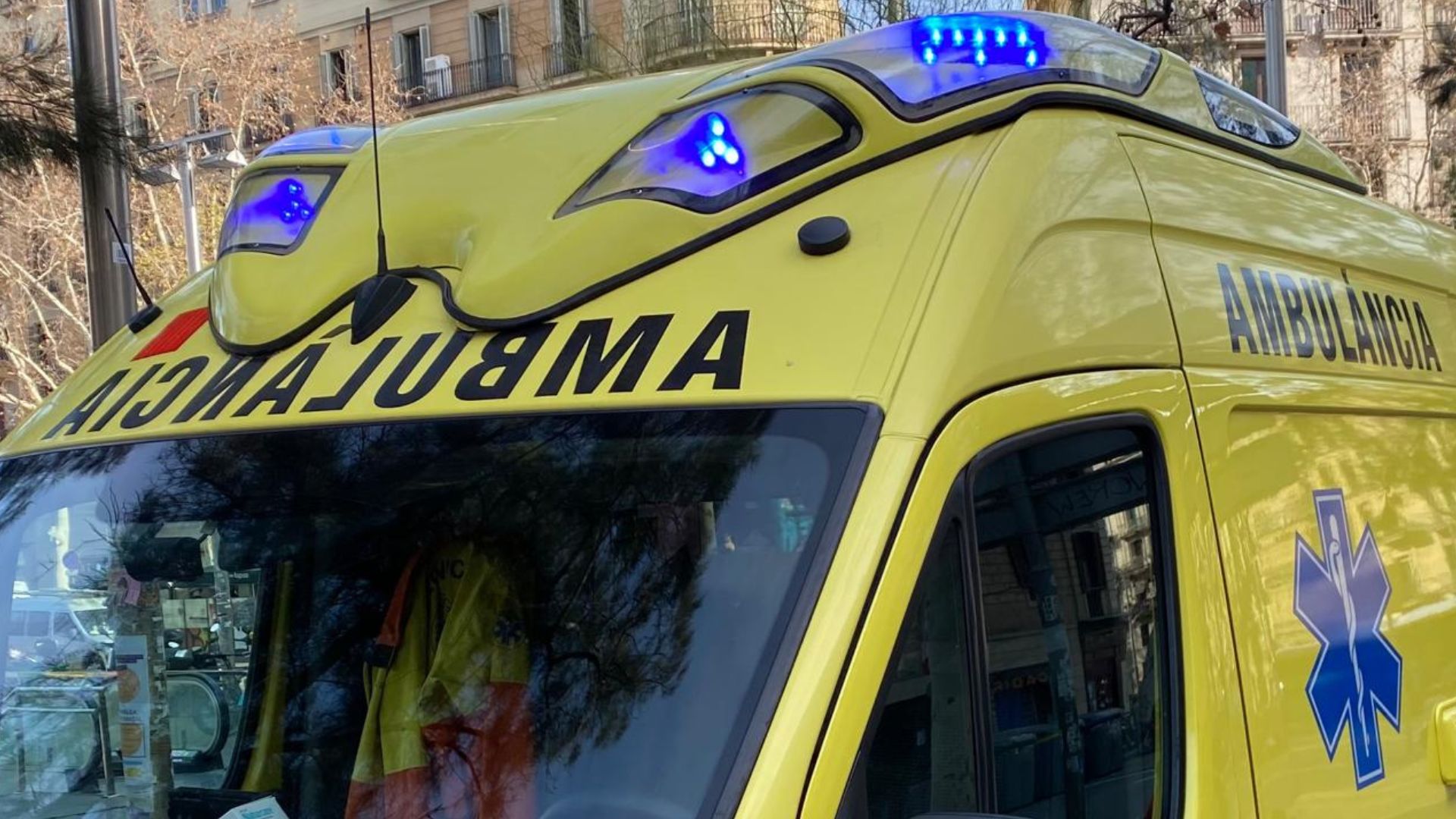 mort vianant ambulància