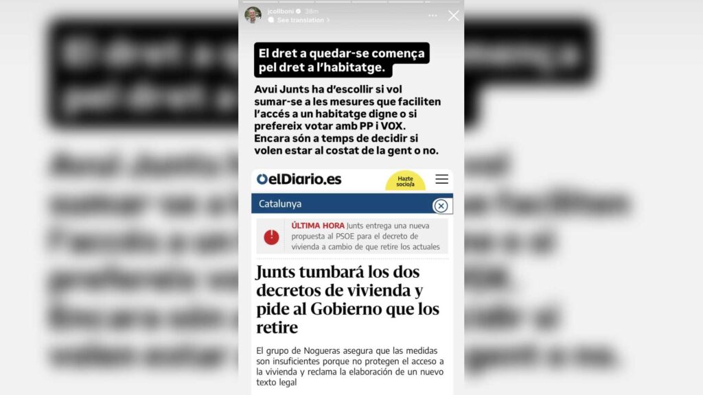 instagram collboni pressio junts habitatge