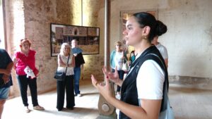 Les visites guiades al Palau del Marquès d’Alfarràs pengen el cartell de complet cada setmana