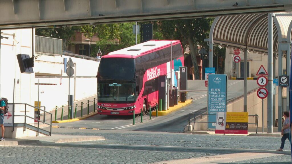 Rampa de entrada de la estación norte